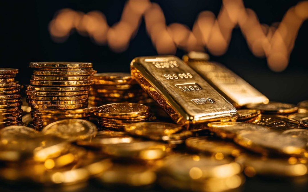 Il saliscendi del metallo giallo